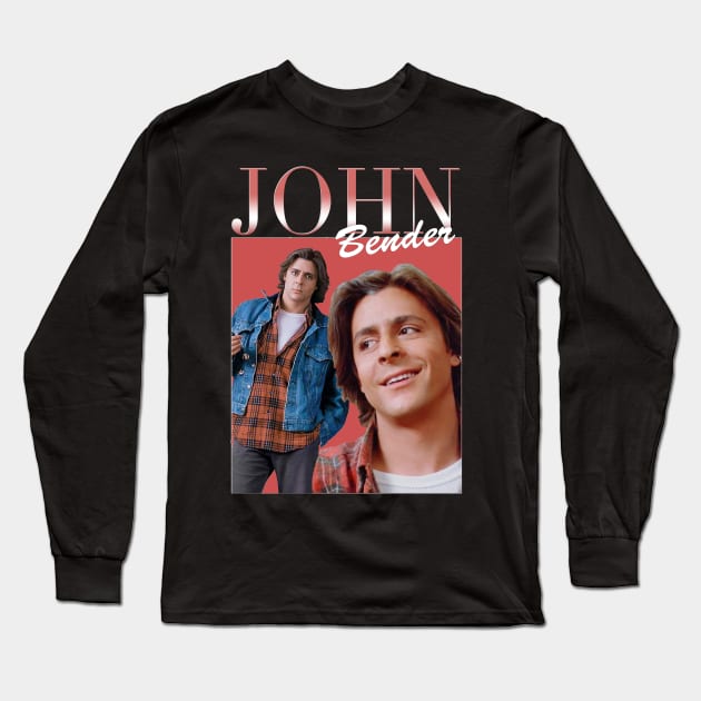 John Bender - 90's Style Long Sleeve T-Shirt by MikoMcFly